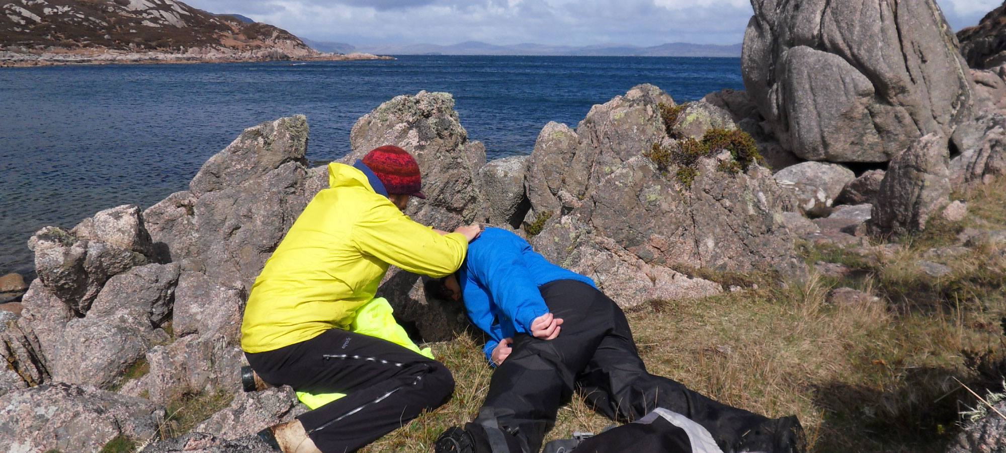 Mountain Rescue Training, first aid, self rescue and advice